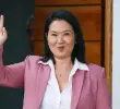 Keiko Fujimori recibió las credenciales como presidenta electa para el periodo 2026-2031 en Lima. FOTO: AFP