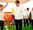La zona binacional (Colombia-Venezuela) permite que ambos países diseñen políticas que ayuden a potenciar sus dinámicas comerciales. FOTO cortesía Presidencia Colombia