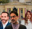 Iván Cepeda, Abelardo de la Espriella y Paloma Valencia plantean modelos tributarios distintos, aunque sin detallar impactos fiscales ni metas concretas de recaudo. FOTO EL COLOMBIANO Y GETTY IMÁGENES