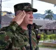 Sale del Ejército Nacional el mayor general del Ejército Olveiro Pérez Mahecha.<b> </b>FOTO: Tomada de X - Sexta Divisón del Ejército Nacional