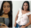 En los videos se observa como raptaron a Isamar Algarín, de 28 años en ese entonces, y la subieron a un carro en mayo de 2024. FOTOS: Tomadas de redes sociales