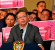 Gustavo Petro pretende que una nueva consulta popular incluya preguntas sobre el sistema de salud. FOTO PRESIDENCIA