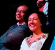 La senadora Isabel Zuleta y el presidente Gustavo Petro. FOTO CORTESÍA
