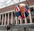 Nueva arremetida del presidente de Estados Unidos, Donald Trump, contra la universidad de Harvard. FOTO: GETTY