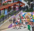 GuruWalk describió a Medellín como un “destino de innovación y arte” y resaltó algunos de los elementos que hacen particular la experiencia de recorrerla, entre ellos las escaleras eléctricas de la Comuna 13. Foto: Esneyder Gutiérrez