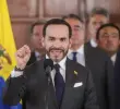 Abelardo de La Espriella también anunció que, por primera vez, la dirigencia de la POLFA estará conformada por mujeres. Foto: Colprensa