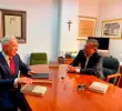 El expresidente Álvaro Uribe Vélez y el presidente Gustavo Petro Urrego. FOTO CORTESÍA