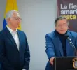 El ministro de Salud, Guillermo Jaramillo, y el presidente de la República, Gustavo Petro. FOTO PRESIDENCIA