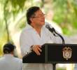 <span class=mln_uppercase_mln>Las</span><b><span class=mln_uppercase_mln> palabras de Gustavo Petro en la conmemoración de los 500 años de Santa Marta generaron polémica en España. FOTO: PRESIDENCIA</span></b>