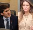 Wadith Manzur, congresista capturado por caso UNGRD, y María Alejandra Benavides, la testigo estrella de la Fiscalía en ese proceso. Fotos: Colprensa y tomada de video