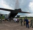 Los cuerpos recuperados tras el accidente del avión Hércules en Putumayo fueron trasladados a Bogotá, donde Medicina Legal adelanta el proceso de identificación y entrega a sus familiares. FOTO: Cortesía Ministerio de Defensa
