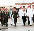 Maduro reforzó las fronteras, activó frentes militares y llamó a la población a sumarse a la reserva como parte de su estrategia defensiva. FOTO: REFERENCIA/ X VLADIMIR PADRINO