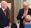 Es posible que el presidente Donald Trump entregue el trofeo del Mundial 2026. FOTO: GETTY