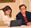 La canciller Laura Sarabia renunció en medio de diferencias con el propio jefe de Estado por eventuales contratos frente a la expedición de los pasaportes. “No se trata de diferencias menores”, dijo la saliente ministra. FOTO: PRESIDENCIA