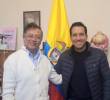 López tuvo el guiño del Gobierno de Gustavo Petro para presidir la Corporación. Esta misma semana se reunió a manteles con el jefe de Estado. FOTO: RED SOCIAL X