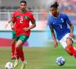 Achraf Hakimi, de 27 años, se formó en la cantera del Real Madrid. Es una de las figuras actuales del PSG y de la Selección de Marruecos. Y Michael Olise, de 24, se inició en Inglaterra; busca brillar con Francia. FOTO GETTY