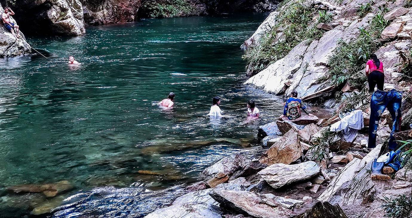 Habitantes de El Carmen de Viboral, San Francisco y Cocorná en el Oriente antioqueño se ha organizado para proteger el río Melcocho. Foto: Julio César Herrera