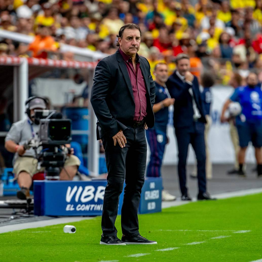 Néstor Lorenzo tuvo poca autocrítica tras las derrotas en la gira amistosa. FOTO JUAN ANTONIO SÁNCHEZ