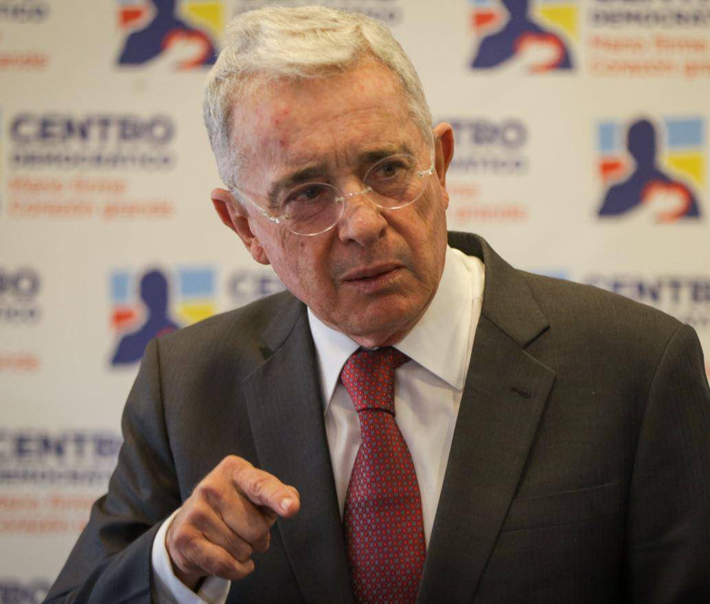 Álvaro Uribe Vélez, expresidente de Colombia. Foto: Colprensa