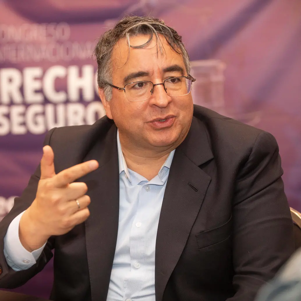 Gustavo Morales, presidente de Fasecolda, gremio de las compañías aseguradoras de Colombia. FOTO Esneyder Gutiérrez