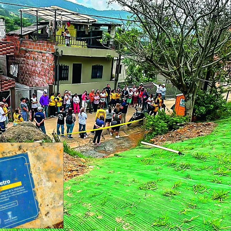Una de las zonas que monitorean en Medellín con los sensores que hacen parte del Kraken es San Antonio de Prado, junto con Altavista y el oriente, las más críticas de la ciudad. Foto: Cortesía.