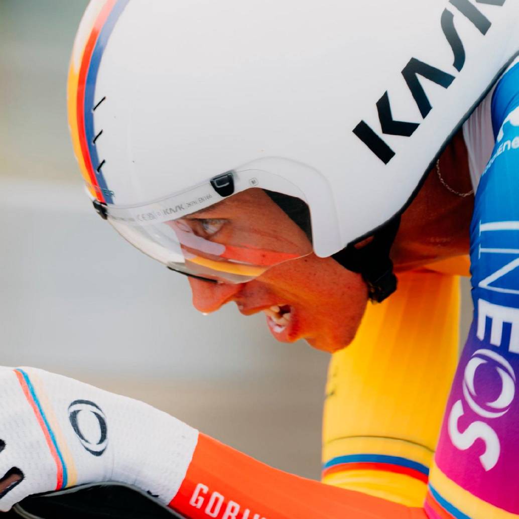 Egan Bernal ha encarado seis carreras este año, y en solo una de ellas se retiró. FOTO X-INEOS