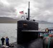 El submarino USS Newport News se unirá a la flota estadounidense en el mar Caribe en los próximos días. FOTO: @USNavyEurope.