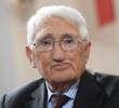 Esta fotografía de Jürgen Habermas es del 2016, cuando asistió a la ceremonia de entrega del Premio de la Paz del Comercio Librero Alemán en la iglesia de San Pablo en Fráncfort, Alemania. Foto:e Arne Dedert / dpa Picture-Alliance vía AFP.