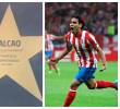 Ya la estrella de Falcao está en el Paseo de las Leyendas del Atlético de Madrid, un reconocimiento que le otorgaron los hinchas. <span class=mln_uppercase_mln>FOTOs</span> <b><span class=mln_uppercase_mln>getty</span></b>