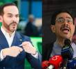 Abelardo De la Espriella e Iván Cepeda. Fotos: EL COLOMBIANO y AFP