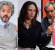 Juan Daniel Oviedo, Piedad Urdinola y Mauricio Perfetti del Corral. FOTO COLPRENSA.