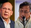 Germán Ávila, ministro de Hacienda; Gustavo Petro, presidente de Colombia. FOTO COLPRENSA