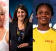 La cantante Karol G; Diana Trujillo, directora de vuelo de la NASA.; y la jugadora del Real Madrid, Linda Caicedo, figuran entre las 100 mujeres más poderosas de Colombia. FOTOS COLPRENSA