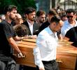 Las honras fúnebres de Diogo Jota y su hermano, André Silva, se realizaron en la catedral de Gondomar, localidad donde crecieron. Hubo un acompañamiento masivo de los habitantes del lugar y de figuras del fútbol a sus familiares. <span class=mln_uppercase_mln>FOTO</span> <b><span class=mln_uppercase_mln>getty</span></b>