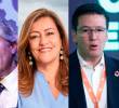 De izquierda a derecha: César Caicedo, Liliana Restrepo y Germán Bahamón. FOTO CORTESÍA Y COLPRENSA