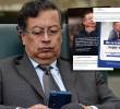 Estas son algunas de las publicaciones del Servicio Geológico Colombiano y de la UPRA en la red social X, replicando mensajes presidenciales sobre la intervención a Nueva EPS. FOTO Colprensa-El Colombiano
