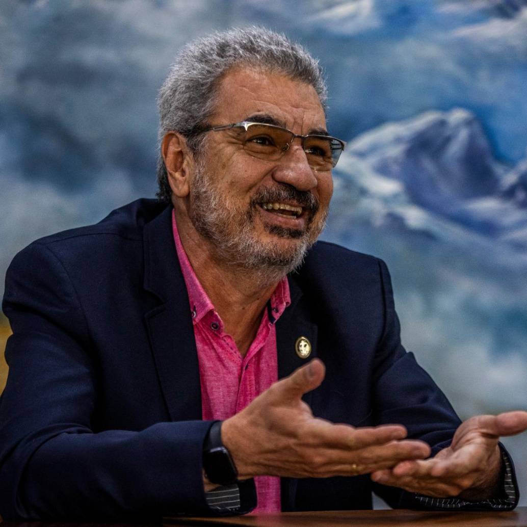 Héctor Iván García, rector encargado de la Universidad de Antioquia. FOTO Julio César Herrera