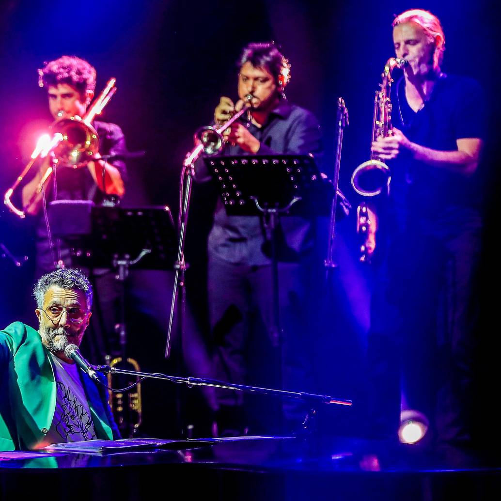 Fito Páez estuvo en Medellín en el Teatro Metropolitano, en mayo de 2023. FOTO EL COLOMBIANO