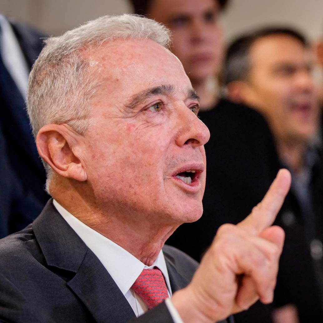 Álvaro Uribe Vélez fue presidente de Colombia entre 2002 y 2010. FOTO: Colprensa