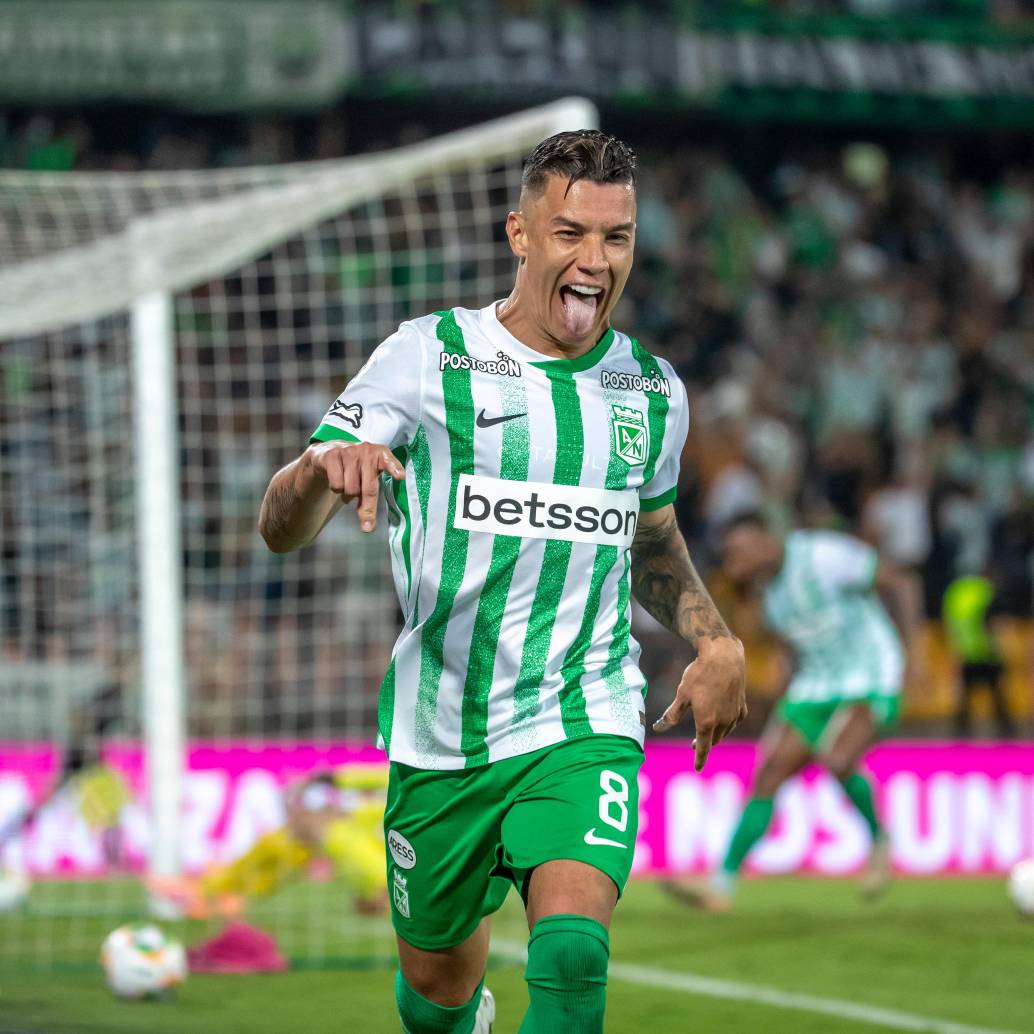 Matheus Uribe espera ser protagonista del clásico frente al DIM. FOTO JUAN ANTONIO SÁNCHEZ