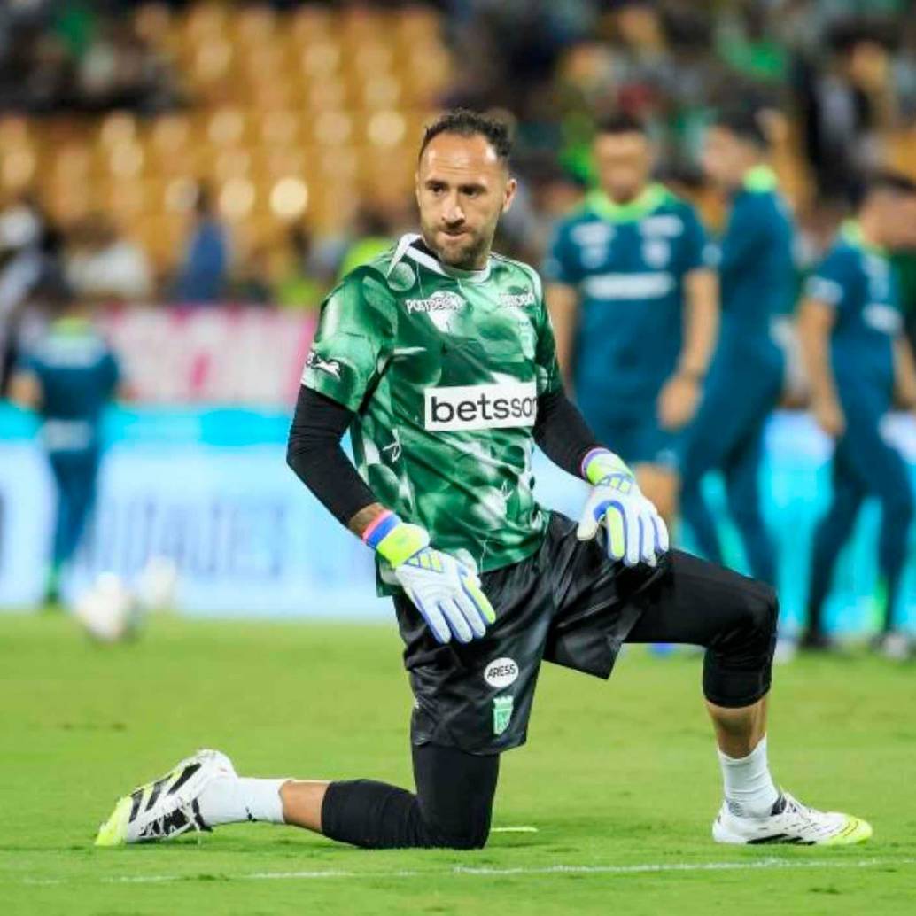 El arquero antioqueño David Ospina será el encargado del arco nacional para el duelo ante México este sábado. FOTO CAMILO SUÁREZ 