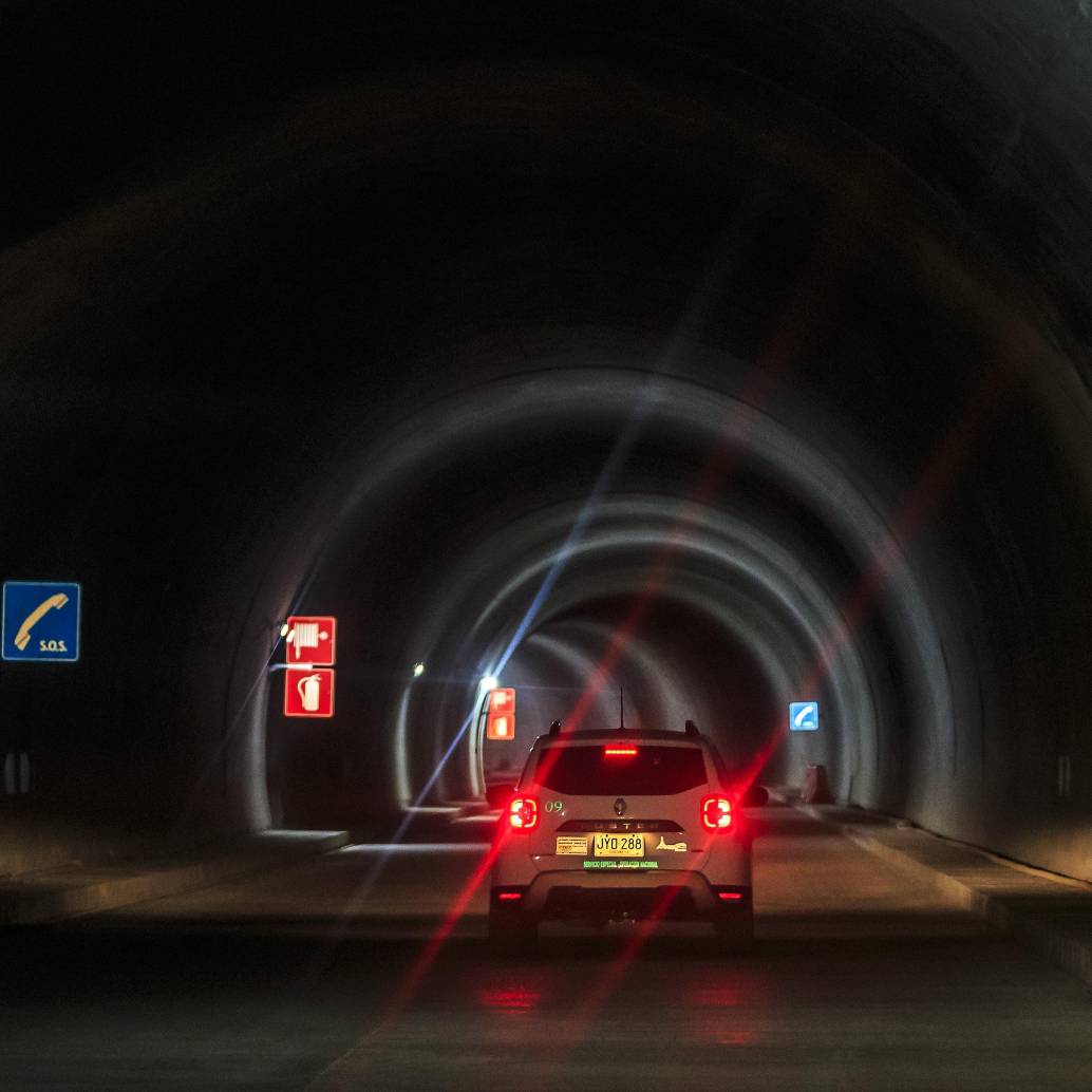 Desde el año pasado las obras del tubo principal del Túnel del Toyo fueron culminadas y la obra está pendiente de la instalación de los equipos electromecánicos. FOTO: Camilo Suárez Echeverry