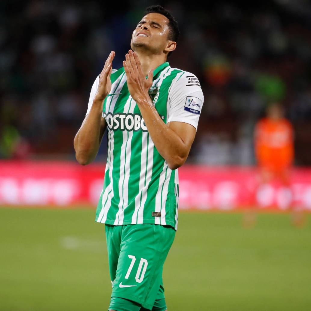 El volante antioqueño Giovanni Moreno es uno de los ídolos de Atlético Nacional. En 2022 regresó desde China y fue campeón. FOTO: MANUEL SALDARRIAGA