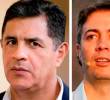 El agente interventor de Nueva EPS, Jorge Iván Ospina, y el superintendente de Salud, Daniel Quintero. FOTO COLPRENSA Y MANUEL SALDARRIAGA