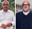 Los profesores José Ismael Peña, cuya elección como rector fue declarada legal, y Leopoldo Múnera, cuya elección fue anulada por ilegal. FOTO REDES SOCIALES Y CORTESÍA UNAL