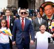 Daniel Noboa asumió en Ecuador un nuevo periodo presidencial que irá hasta mayo de 2029. FOTO COLPRENSA