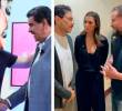 A la izquierda: el influenciador Diego Ruzzarin durante una entrevista que le hizo a Nicolás Maduro. A la derecha: el creador de contenido con Iván Cepeda y la congresista Mafe Carrascal. FOTO CAPTURA DE VIDEO