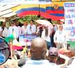 El candidato presidencial del Pacto Histórico, Iván Cepeda, en el evento de campaña en Tumaco. FOTO @IVANCEPEDACAST