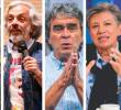 De izquierda a derecha: Paloma Valencia, Juan Daniel Oviedo, Sergio Fajardo y Claudia López. FOTO CORTESÍA