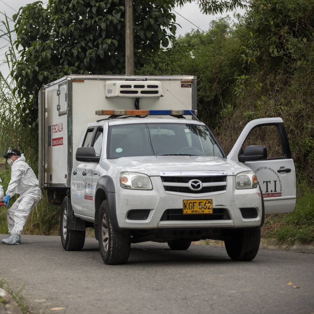 Imagen de referencia de un homicidio en la ciudad de Medellín. Foto: Andrés Camilo Suárez